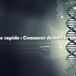 Réponse rapide : Comment démarrer une ferme